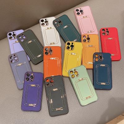 China PU Shockproof Luxury Designer Brand Phone Cases Mobile Case For iPhone 12 Mini/12/12 Pro/12 Pro Max Girl Cases for sale