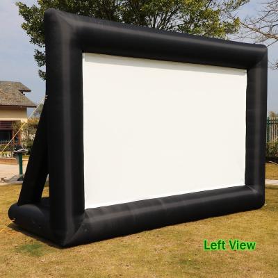 China Factory Size Outdoor Cinema Projector Inflatable Rear Air Inflatable Factory Event Screen for sale