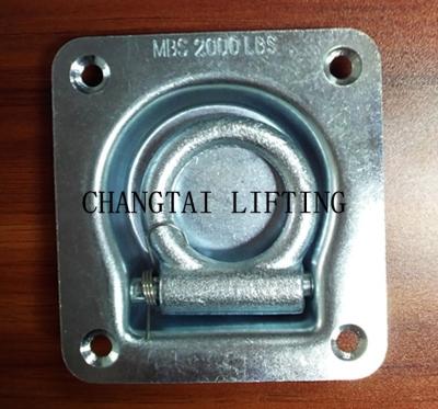 China MBS2000LBS, Truck Bed Pull Down, Trailer Tie Down Anchors, Recessed D Ring 2000LBS for sale