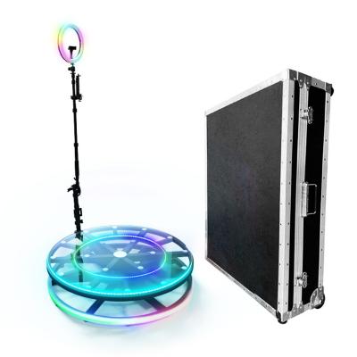 China Event/Party/Conference/Festival Slow Motion Rotating 360 Degree Portable Photobooth Selfie Rotation 360 Photo Booth Machine for sale