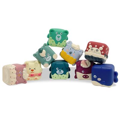 China Baby Bath Toy Best Sale Classy Water Floating Bath Toy Animal Blocks For Sale for sale