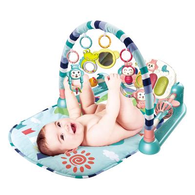 China Toy Most Popular Comfortable Activity Gym Baby Piano Educational Game Mat For Baby for sale