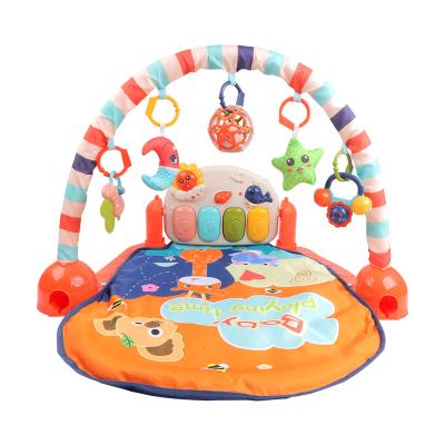 China Piano Educational Fitness Music Toy Popular Hot Sale Pedal Baby Play Folding Crawling Mat for sale