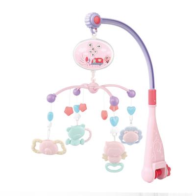 China Musical Rattle Ring Teething For Baby Rattle Toy Promotion Hot Sale Musical Bedside Bell Set for sale