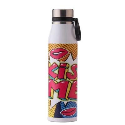 China Cute Bpa Double Wall Stainless Steel Drink Water Bottle Thermal Insulation Applicable Bottle for sale