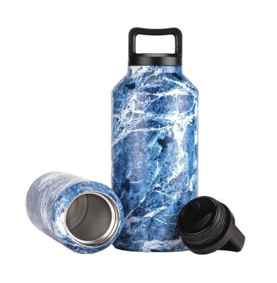 China 18/8 Outdoor Sport Bottle Drinking Water Flask, Double Wall Vacuum Insulated Water Bottle With Large Capacity for sale