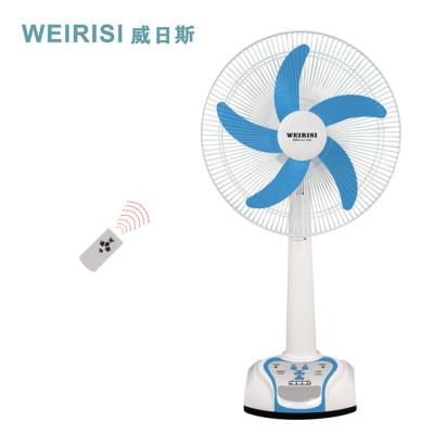 China With Rechargeable LED Table Light AC/DC Fan with Timer and USB/DC Plug (WRS-6116A) for sale