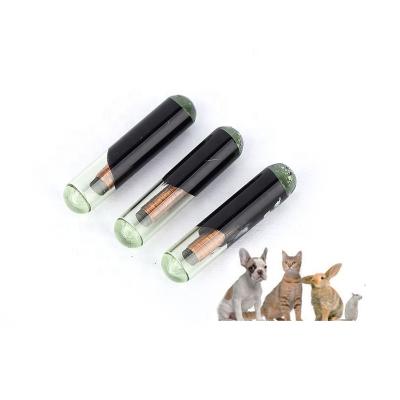 China Anti Bacterial OTPS Customized Size Implantable Rfid Microchip 134.2khz Injectable Pet Glass Tube Tag Safe Animal Animal Needle For Dog for sale