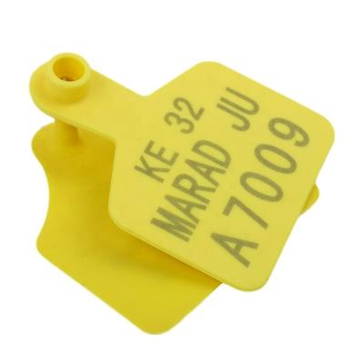 China Farm Animals Ear Tag OTPS Animal Tracking Iso18000-6c UHF Cattle Ear Tag Tpu Rfid Farm Use Animal Identification Ear Tags Supplier for sale