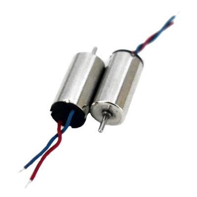 China 0612 Whosale 6mm Brush Coreless 3.0V Mini Dc Motor For Toy Totally Enclosed Car for sale