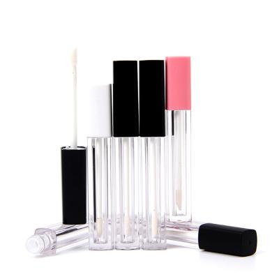 China Cosmetics Custom Clear Plastic Liquid Lipstick Tube Refillable Lipstick Tubes Eco - Friendly for sale