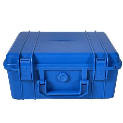 China Hardware Tools Good Price Plastic Case Mechanic Blue Toolbox Cabinet Portable Tool Storage Boxes Set for sale