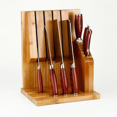 China Knife Storage, Kitchen Knife Holder Stand Blocks and Sustainable Bamboo Magnetic Roll Bags Eco-Friendly for sale