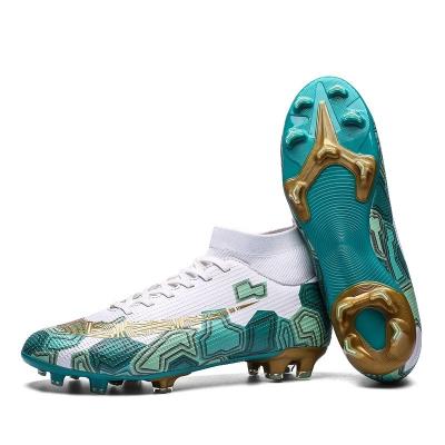 China Hot Selling New Styles 2022 Fashion Graduated TPU Soccer Football Boots Soccer Shoes Made In China for sale