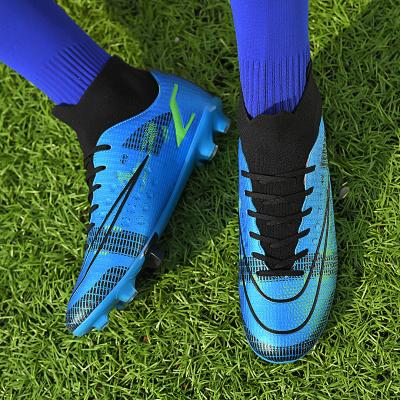 China Cheap Unique Men's Chinese Brand Soccer Shoes AG Training Professional Outdoor Sports Cleats Soccer Shoes for sale