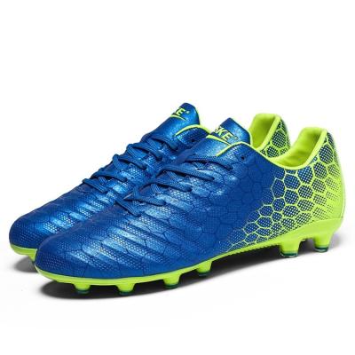 China Promotional Cheap AG Best Quality TPU Long Spike Sole Soccer Football Shoes For Men for sale