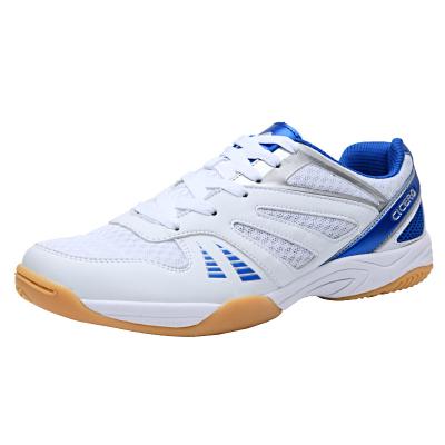 China EVA Indoor Sports Non Marking Badminton Shoes For Men Leather Custom Made for sale