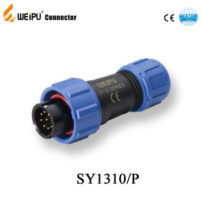 China Industrial Power Bayonet Connector Plastic Male SY1310 Weipu Connector ip67 for sale