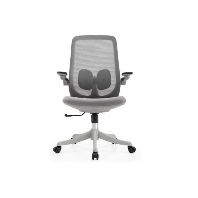 China Free Sample (Height)Adjustable Sample Mesh Fabric Swivel Computer Office Chair Luxury Ergonomic Executive Commercial Back Office Chairs With Headrest for sale