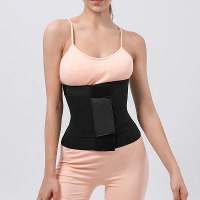 China Custom Antibacterial Lose Weight Grab Me Up Invisible Bandage Wrap Belt Belly Trimmer Tummy Wrap Waist Trainer Tummy Wrap Shaper for sale