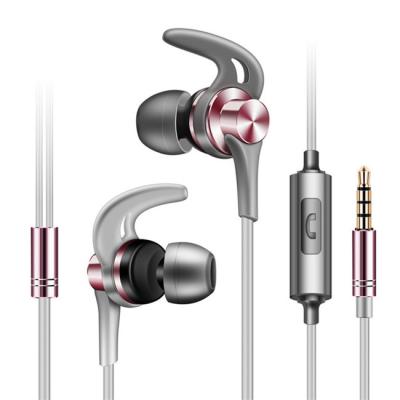 China J02 Headband Sport In-Ear Headset With Mic 3.5mm Stereo Noise Canceling Earphone Handsfree Headset For Samsung Galaxy s6 S7 S8 for sale