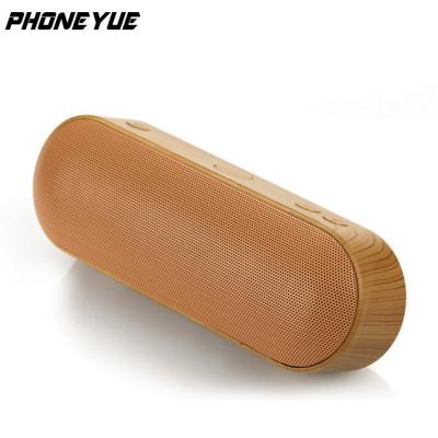 China New XC-Z3 Mini Portable FM U Disk Stereo Radio Bamboo Wooden BT Speaker TF Audio Player Aux. card PORTABLE for sale