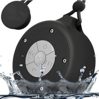 China Q50 Mini Portable Small Suction Cup PORTABLE Waterproof Wireless Speaker Bathroom Speaker with Mic Mobile Phone Hands Free Call for sale