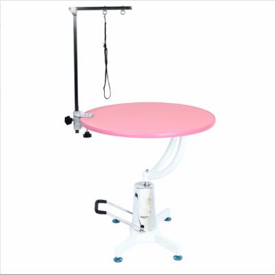 China Sustainable Pet Grooming Table Hydraulic Lift Table For Cats And Dogs for sale