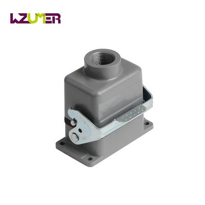 China WZUMER Power Top Entry Bottom Open Single Loop Heavy Duty 16 Amp 6 Pins M20 Deutsch Connector Accessories for sale