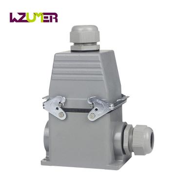 China WZUMER Rectangular Heavy Duty Power Connector HDC-HE-32 Core Waterproof Heavy Duty Connector for sale