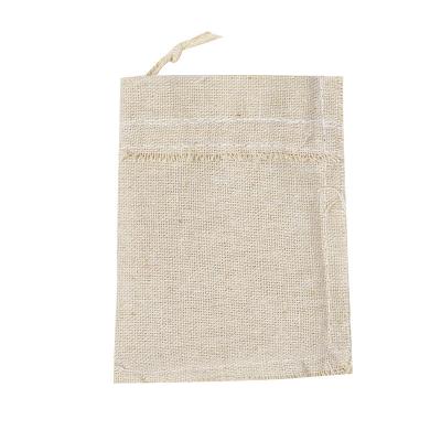 China Eco-friendly Reusable 8*10cm Cotton Drawstring Bag Gift Bags Jewelry Package Storage Pouch Cotton Cosmetic Pouches for sale