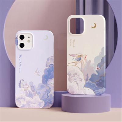 China Unique Phone Back Cover Chinoiserie Phone Case Full Cover Camera Phone Case for sale