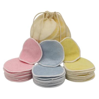 China Face Makeup Remover Pads Hypoallergenic Cotton Face Cleansing Round Lint Free Reusable Cotton Pads Makeup Remover Pads for sale