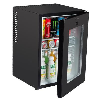 China THERMOELECTRIC GLASS DOOR Thermoelectric Fridge,Electronic Mini Bar,Heat Pipe/Refrigerator Hotel Minibar for sale