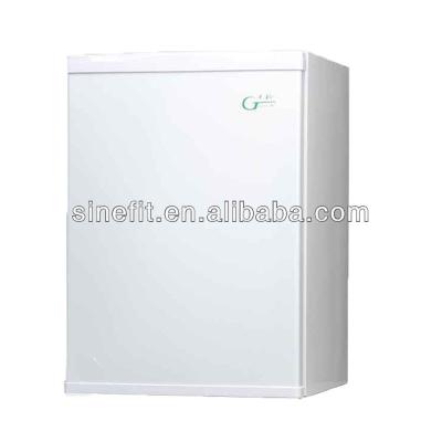 China Double-temperature Mini Display Fridge 25 Liter Custom Bar Fridge With Glass Door for sale