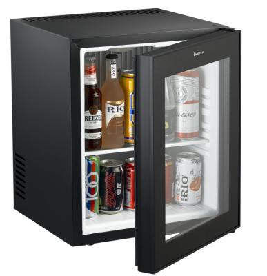 China XC-30BA Silent Working Glass Absorption Door Hotel Guests Minibar , Absorption Mini Fridge for sale