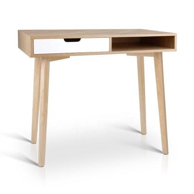 China New Design Hot Sale Europe Furniture Cheap Wooden Desk And PC Computer Desk Table for sale