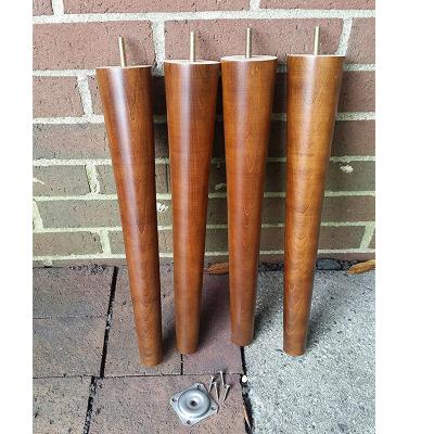 China Traditional Wholesale Vintage Solid Wood Tapered Coffee Table Legs for sale