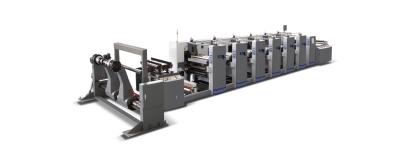 China Red Packet Flexo Printing Machine voor max. snelheid 150m/min Diameter van webroller 100mm Te koop