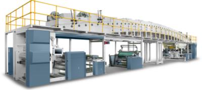 China FM-TP1350 aardgas Plastic-free Coating Machine voor automatische verpakkingspapierproductie Te koop