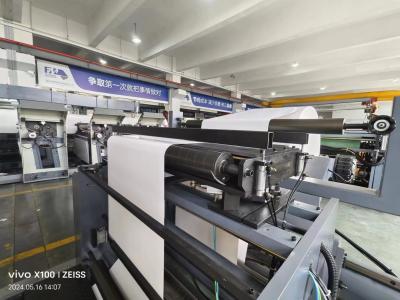 China 2-Color 4-Color 6-Color Roll Paper Flexo Printing Machine with 300-1200mm Repeat Length for sale