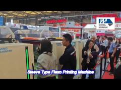 paper cup bag automatic flexo printing machine with hot air ir drying performance