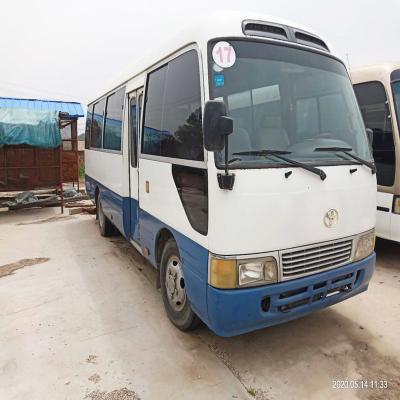 China Original Japan Coaster Bus For Sale , Used Cheap Price 6 Cylinder Diesel Engine Coaster Bus At Stock 6 - 8L for sale