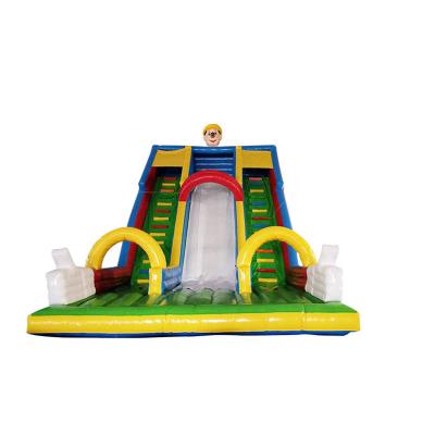 China exterior & Hot Sale Indoor Fun Inflatable Slide Inflatable Playground Slide With Pool Commercial Inflatable Water Slide for sale