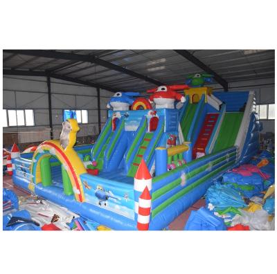 China exterior & PVC Indoor High Quality Cartoon Inflatable Bouncer Factory Customization Playground Jumping Castle for sale