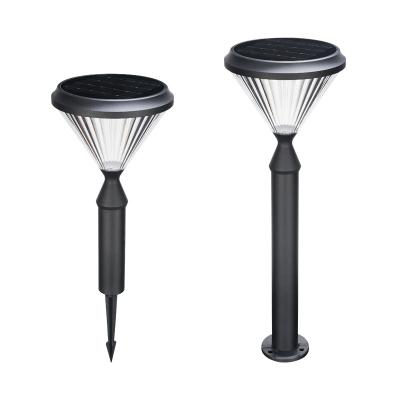 China Modern Outdoor Aluminum Villa Yard Garden Light Fixtures Solar Ip65 Outdoor Lawn Light Led Solar Lawn Garden Light Solar Lawn Light for sale