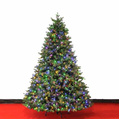 China Hot Selling PE High Quality Christmas Tree Twine Lights Decorative Family Christmas Tree for sale