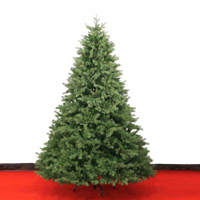 China PE Prelit Merry Christmas Tree Decoration Quite Elegant Artificial Home Christmas Tree for sale