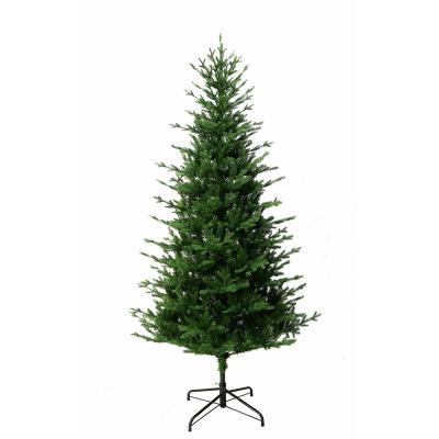 China Reusable Artificial Christmas Tree With Multifunctional Color Led Tree Light Spruce Happy Holiday New Pine Needle Color for sale