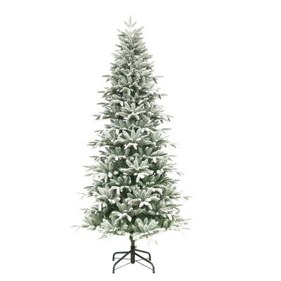 China PVC& Wholesale PE PVC Artificial Assembled Hairy Squishy Christmas Trees Tops High End High Quality With New Color Led Lights for sale